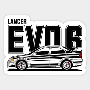 Lancer Evolution VI Sticker